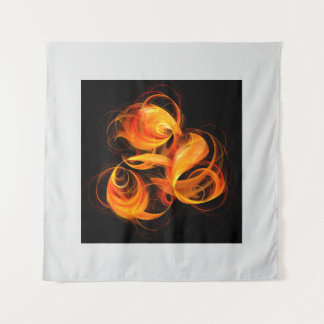 Tapete De Parede Fireball Abstrato Art