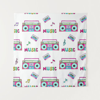 Tapete De Parede Fita de Gravador Retroativo Sem Fios