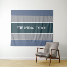 Tapete De Parede Fitas de texto personalizadas com padrão de distri