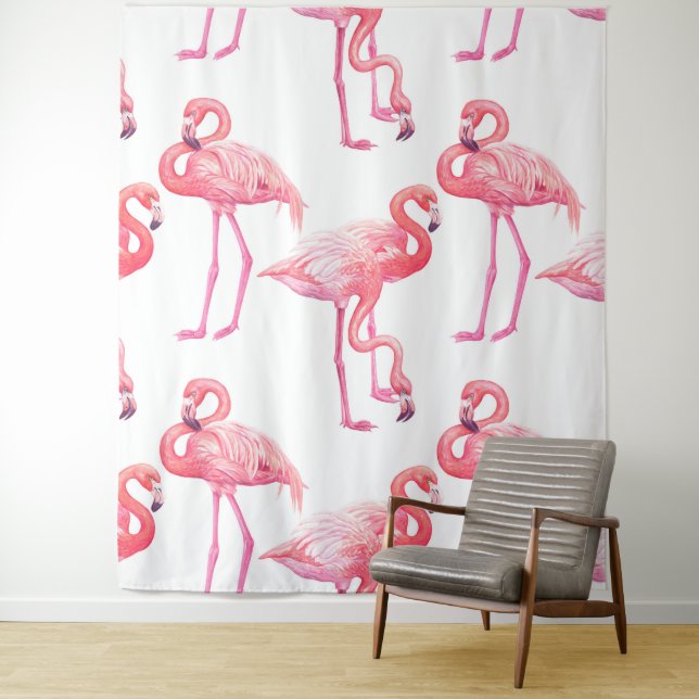 Tapete De Parede Flamingos (In Situ)