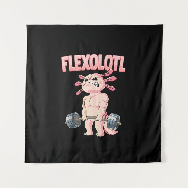 Tapete De Parede Flexolotl Axolote (Frente)