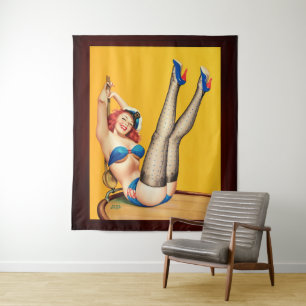 Tapete De Parede Flirt Pulp Cobrir de Peter Driben