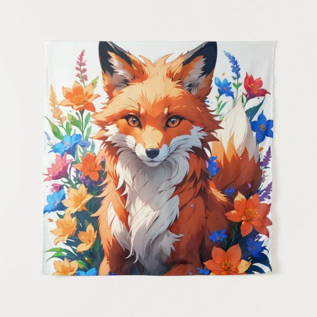 Tapete De Parede Flor Fox (Frente)