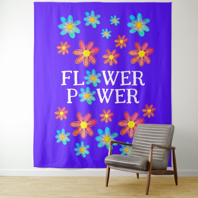 Tapete De Parede Flor Power Purple (In Situ)