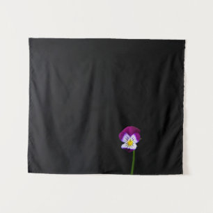 Tapete De Parede Flor violeta wtcnm