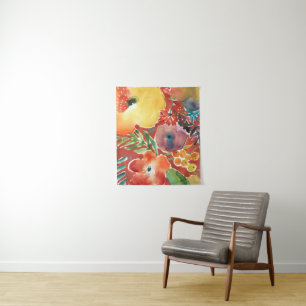 Tapete De Parede Florais Abundantes III