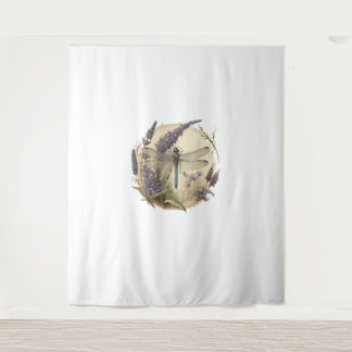 Tapete De Parede Floral Dragonfly Cottagecore Fairycore Nature Inse