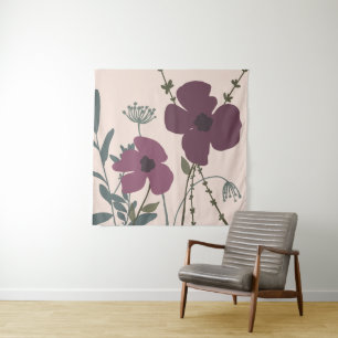 Tapete De Parede Floral Fields Modern