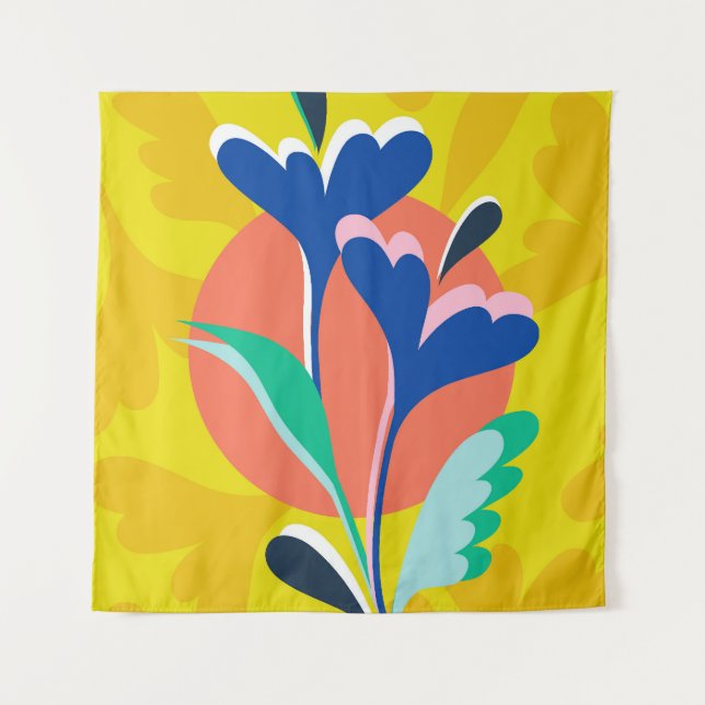 Tapete De Parede Floral Harmony (Frente)