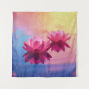 Tapete De Parede Flores de abstrato Lotus