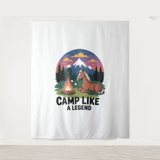 Tapete De Parede Flores de Cavalo Redondas