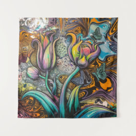 Tapete De Parede Flores de Mandala