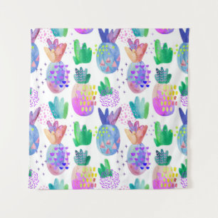 Tapete De Parede Flores de outono pintadas à mão, padrão sem costur