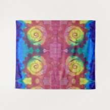 Flores Espirais Abstratas