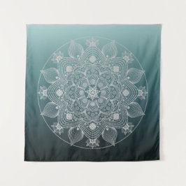 Tapete De Parede Flores, Folhas, Palácio Branco Mandala Floral no T