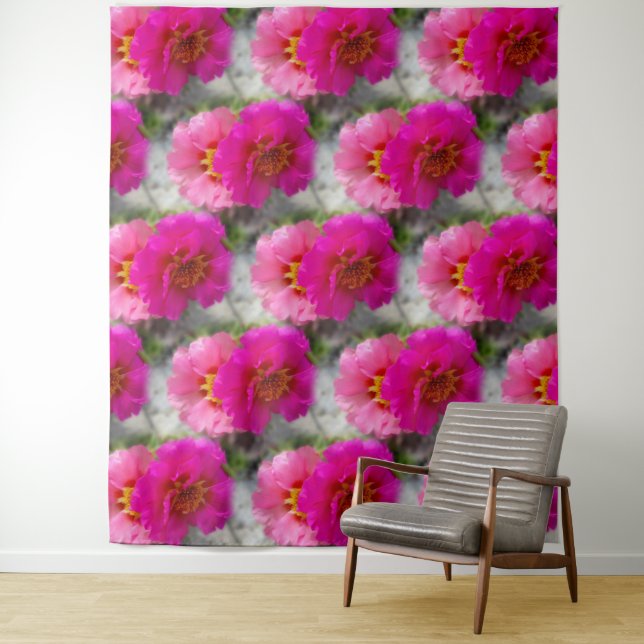 Tapete De Parede Flores rosa no sol (In Situ)