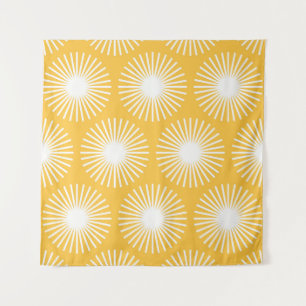 Tapete De Parede Flores simples: design sem costura escandinava.