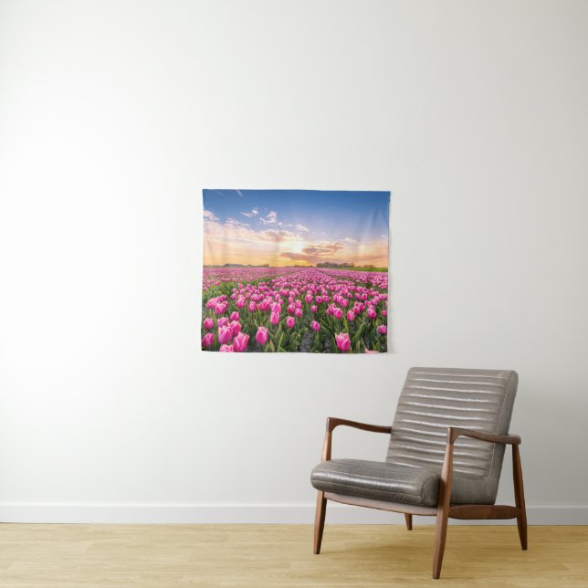 Tapete De Parede Flores | Tulips South Holland, Países Baixos (In Situ (Horizontal))