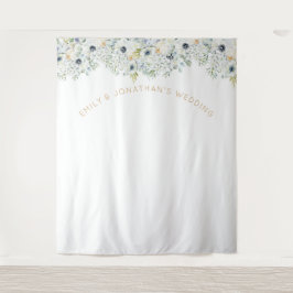 Tapete De Parede Flores Vegetação Fundo de Foto para Casamento e Fe