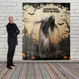 Tapete De Parede Floresta Assombrada do Assustador do Halloween