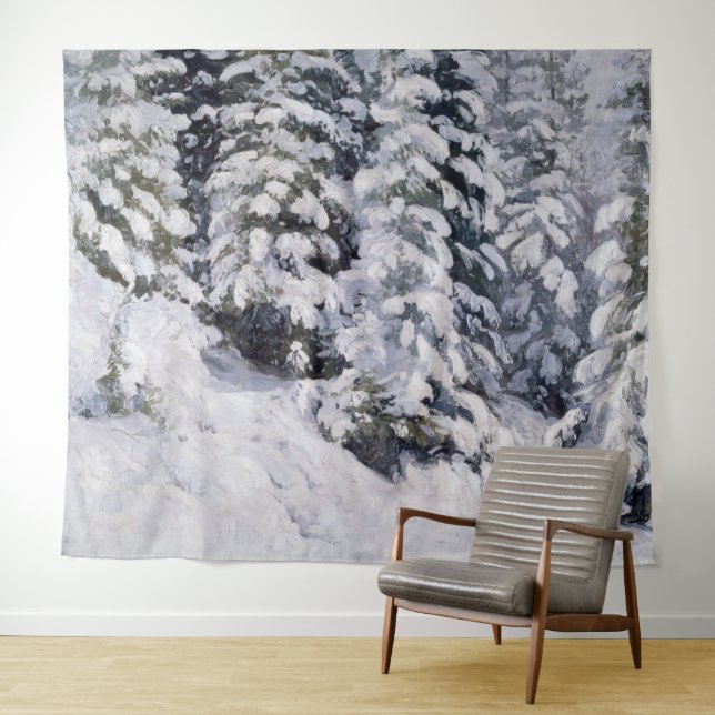 Tapete De Parede Floresta de Inverno | Aleksander Borisov (In Situ (Horizontal))