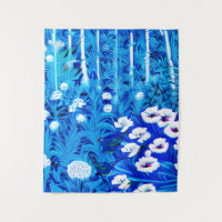 Floresta Fantástica com Flores e Pássaros