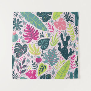 Tapete De Parede Floresta tropical selvagem, colheita repetida