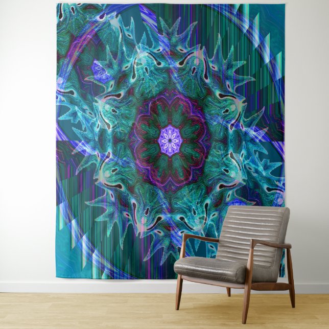 Tapete De Parede Flowering under the Sea.... (In Situ)