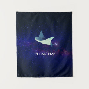 Tapete De Parede Flying Stingray