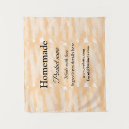 Tapete De Parede Folha caseira feita com amor adicionar texto site