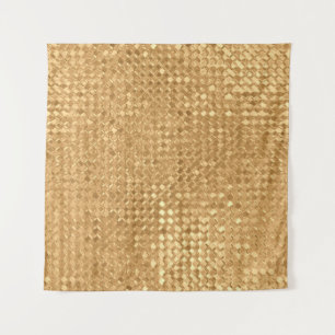 Tapete De Parede Folha de ouro sem soldadura, textura brilhante do