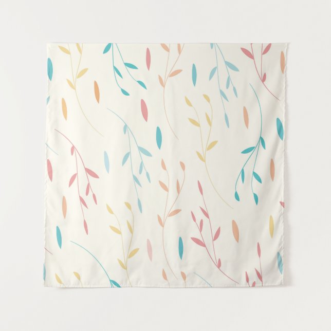 Tapete De Parede folhas de árvores (Frente)