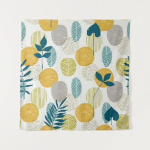 Tapete De Parede Folhas de outono, padrão perfeito de colheita.