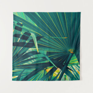 Tapete De Parede Folhas tropicais de palmeira