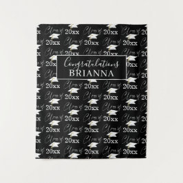 Tapete De Parede Formatura TURMA DE Padrão Propaganda de Foto Preto