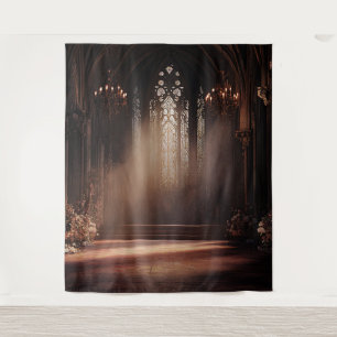 Tapete De Parede Foto da Igreja Gótica Fundo Prop.