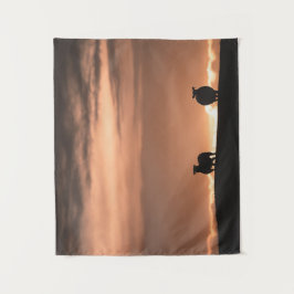 Tapete De Parede Foto da natureza do Ovelino Solto Lofoten Sunset