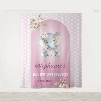 Tapete De Parede Foto de amendoim, Chá de fraldas de Elefante Rosa