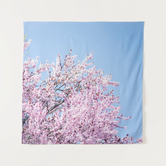 TAPETE DE PAREDE FOTO DE CHERRY BLOSSOM TREE (Frente)
