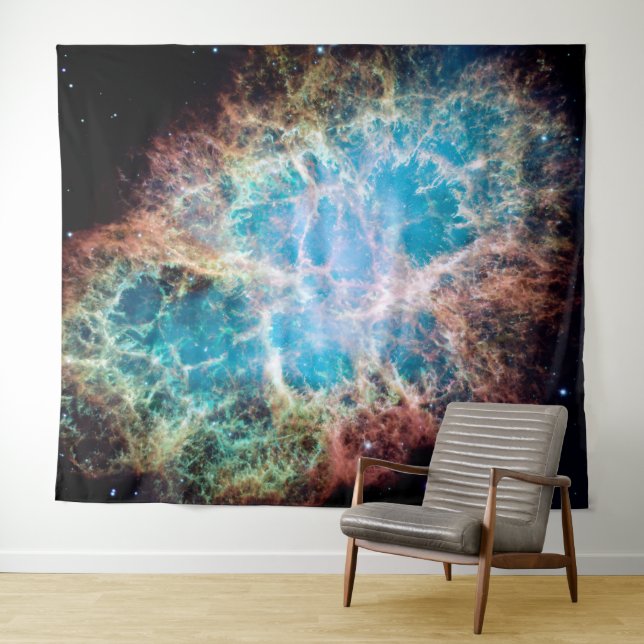 Tapete De Parede Foto do Crab Nebula Space NASA (In Situ (Horizontal))