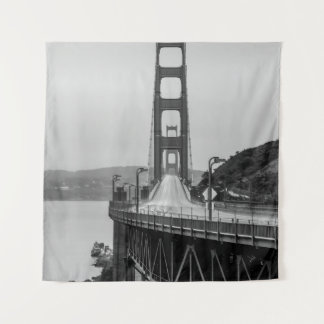 TAPETE DE PAREDE FOTOGRAFIA GRASCALE DA PONTE DO CABO