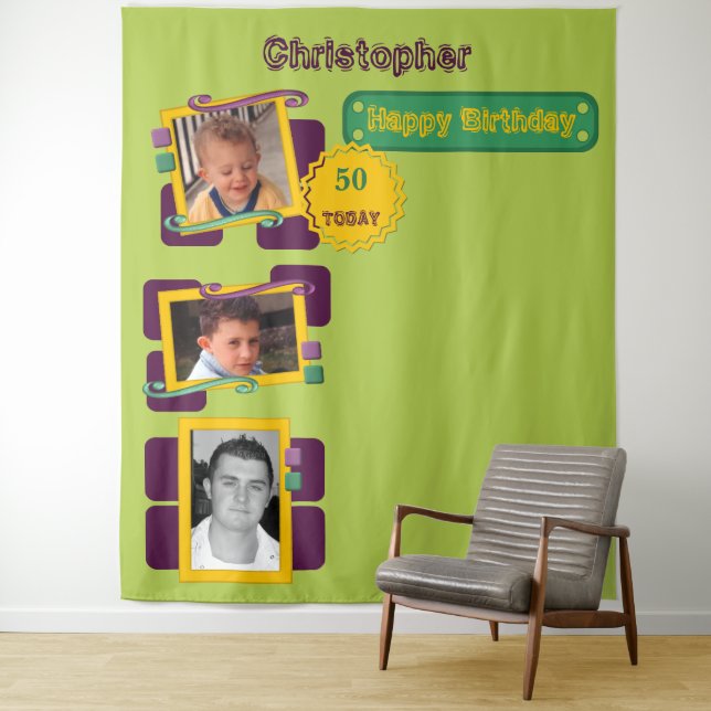 Tapete De Parede Fotos da 50ª edição verde do painel (In Situ)