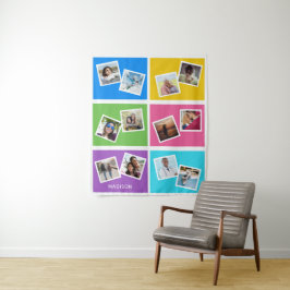Tapete De Parede Fotos personalizadas & nome colorido