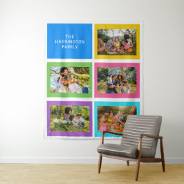 Tapete De Parede Fotos personalizadas & nome colorido