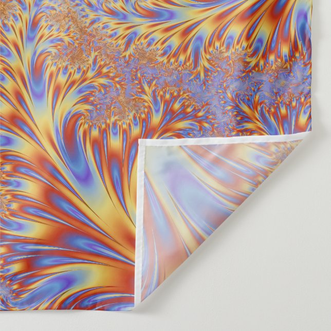 Tapete De Parede Fractais Vibrantes Mesmerizando Legal Trippy (Detalhe)