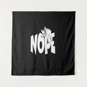 Tapete De Parede French Gift   Cachorro Francês Cute Nope