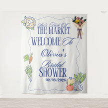 Fresh Off the Market Bridal Shower Welcome To