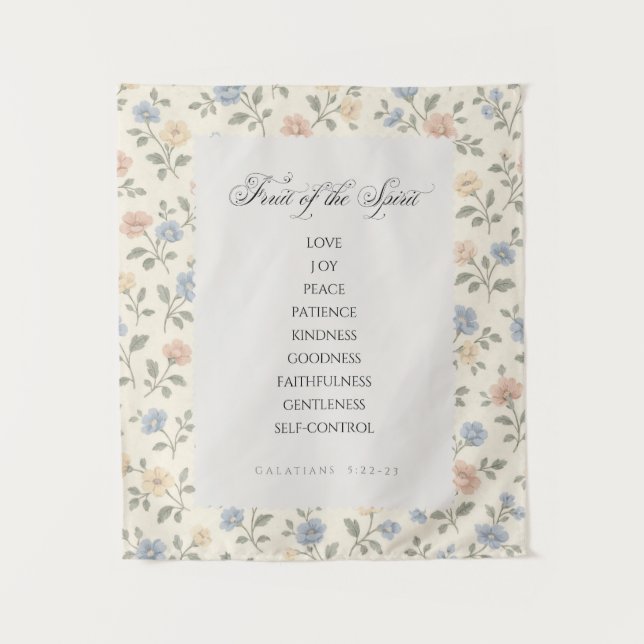 Tapete De Parede Fruit of the Spirit Galatians 5:22–23 Bible Verse  (Frente)