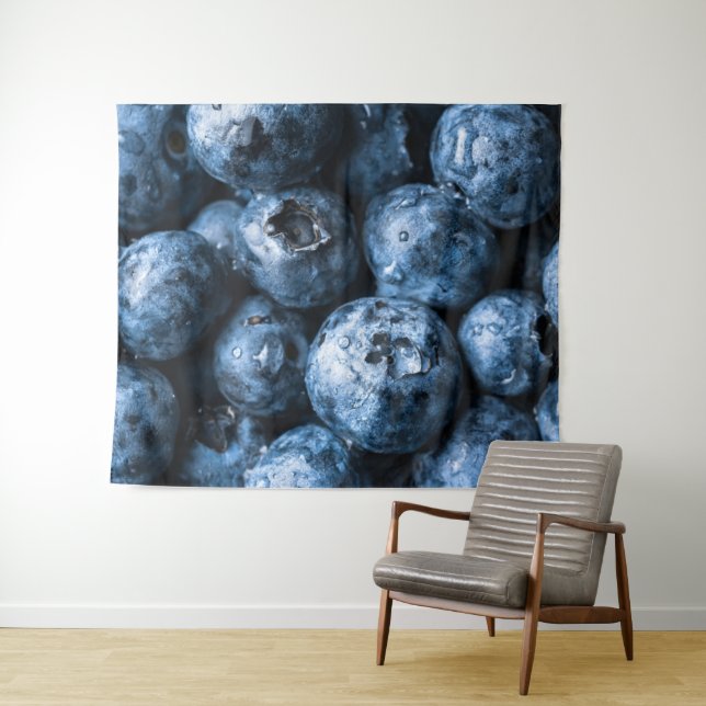Tapete De Parede Fruta de mirtilos (In Situ (Horizontal))