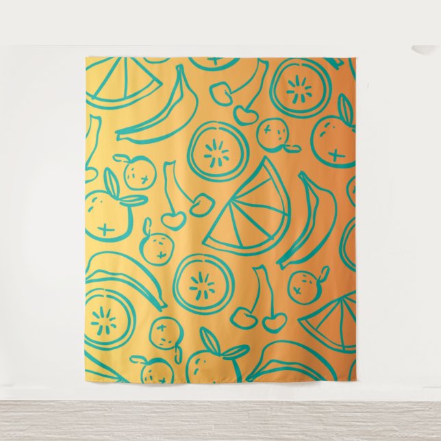 Tapete De Parede Frutas (Frente)